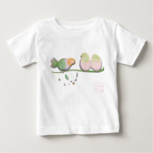 Bebê Camiseta com babados para meninas bebês da babyLai