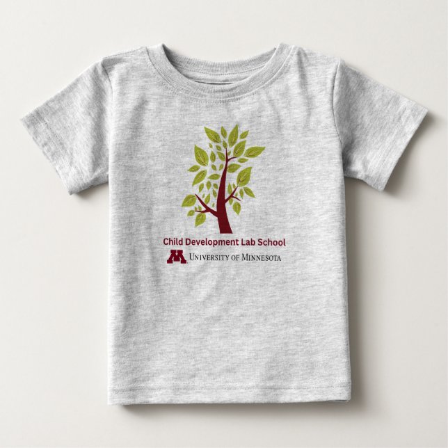 Bebê Camiseta com logotipo da CDLS para crianças (Frente)
