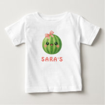 Camiseta de aniversário de um ano para menina "One
