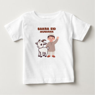 Bebê Camiseta de celebração do Eid para crianças - Cute