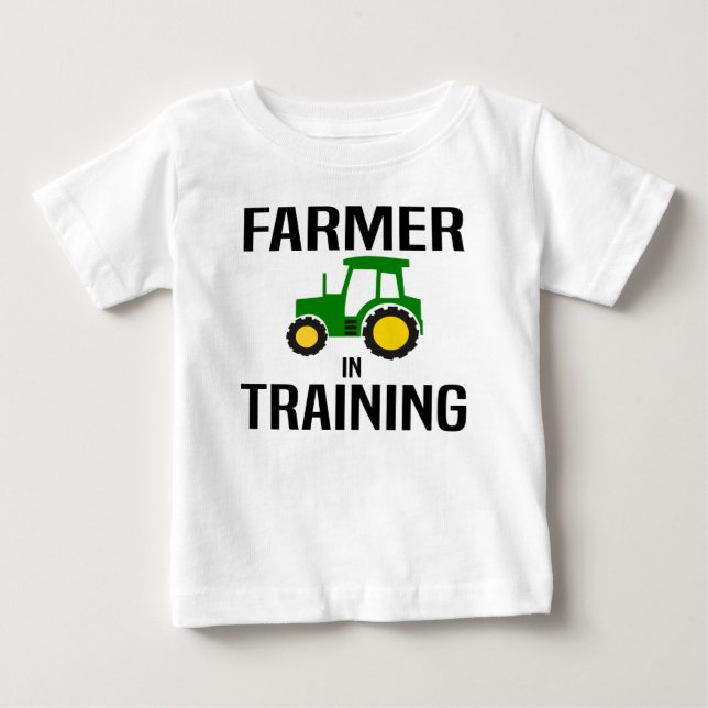 Bebê Camiseta De Formação Para Agricultores (Frente)