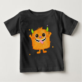 Bebê Camiseta de Monstros Fofos para Crianças, Presente