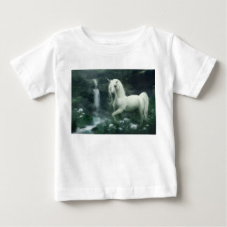 Bebê camiseta de unicórnio para menina