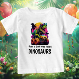 Bebê Camiseta do Dinossauro de Aniversário para o seu P