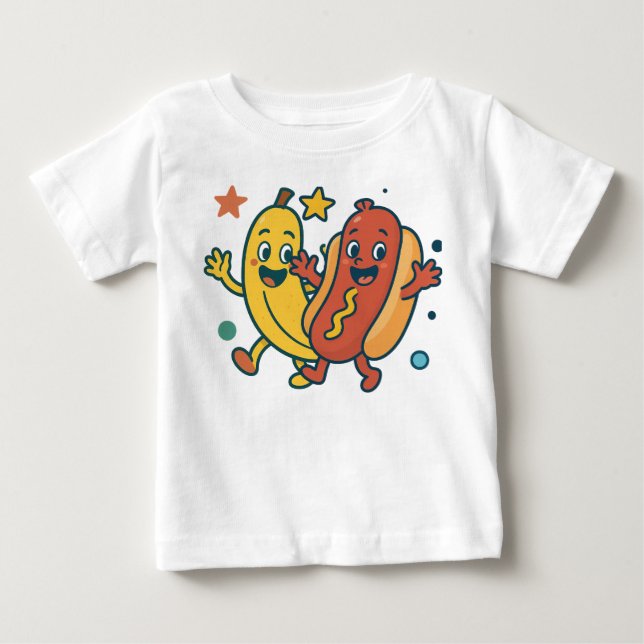Bebê Camiseta engraçada para bebês (Frente)
