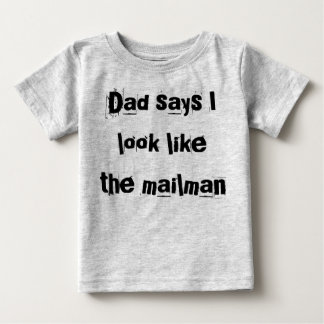 Bebê Camiseta engraçada para bebês/crianças