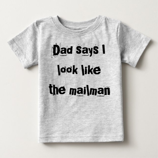Bebê Camiseta engraçada para bebês/crianças (Frente)