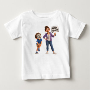 Bebê Camiseta engraçada para mães de filhos que jogam f