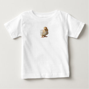 Bebê Camiseta Infantil Cute Chick para Meninas
