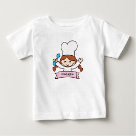 Bebê Camiseta Mini Masterchef para pequenos cozinheiros