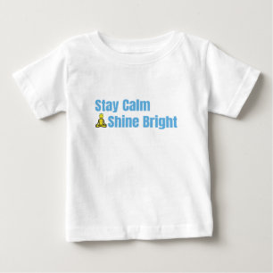 Bebê Camiseta Motivacional Bonita para Bebês