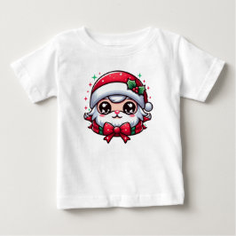 Bebê Camiseta Natal para Crianças