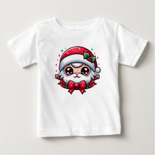 Bebê Camiseta Natal para Crianças