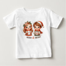 Camiseta Natal para Crianças