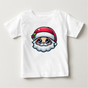 Bebê Camiseta Natal para Crianças