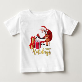 Bebê Camiseta Natal para Toddlers
