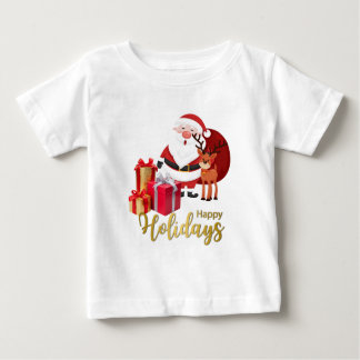 Bebê Camiseta Natal para Toddlers