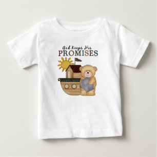 Bebê Camiseta para Bebês em Jersey Fina