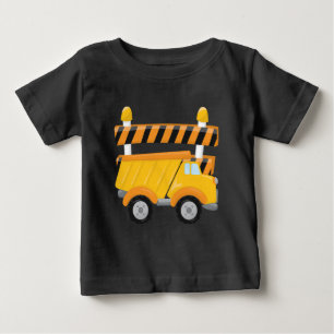 Bebê Camiseta para construção de caminhões de camioneta