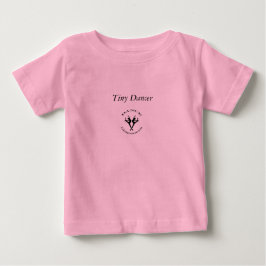 Bebê camiseta para crianças com babado