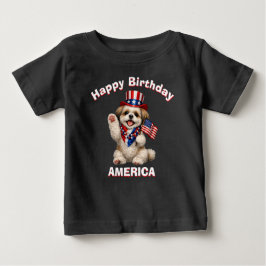 Bebê Camiseta para crianças Shih Tzu Filhote (2f) Patri