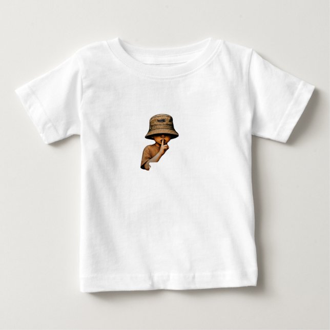 Bebê Camiseta Para Design (Frente)