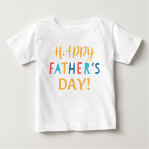 Bebê Camiseta para Dia de os pais