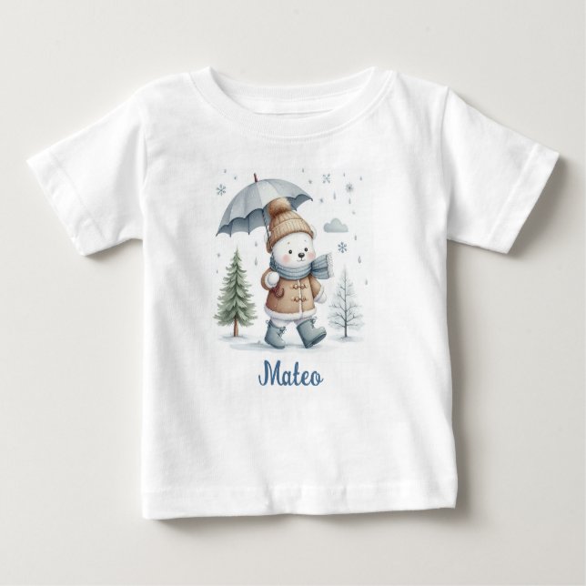 Bebê Camiseta para niño Mateo (Frente)