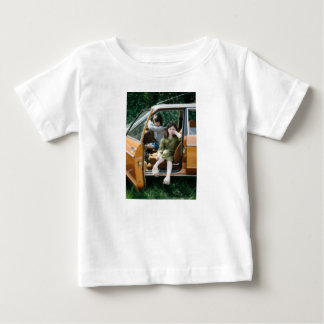 Bebê Camiseta Personalizada com Foto e Nome para Crianç