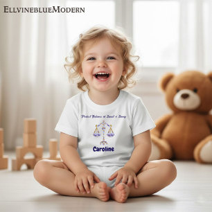 Bebê Camiseta Personalizada para Criança de Libra “Doce