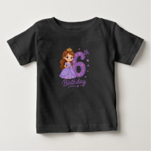 Camiseta Princesa para Meninas de 6 Anos de Idade