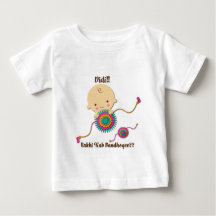 Camiseta Raksha Bandan fofa para crianças