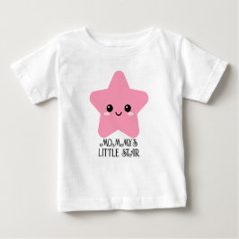 Bebê Camiseta Rosa Fofa para Menina Bebê, Presente para