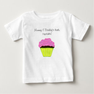 Bebê Camiseta T-Pai para crianças Cupcakes e mamães