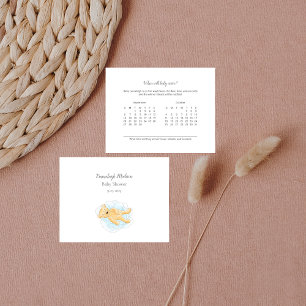 Bebê Chegando Predição Rapaz Urso