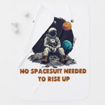 Cobertor de Bebê Espaço Astronauta