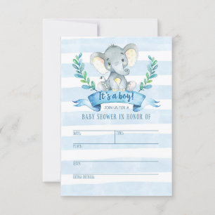 Bebê da selva do convite do chá de fraldas do