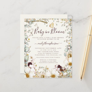 Bebê Da Vintagem Do Orçamento Em Bloomia Creme C
