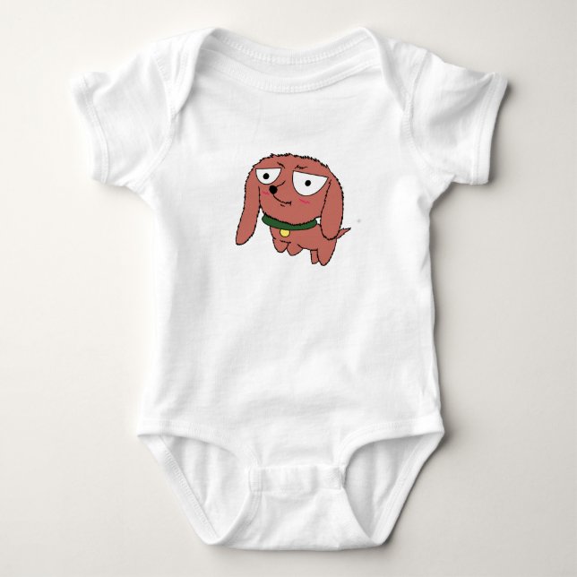 Bebê Dachshund Top (Frente)