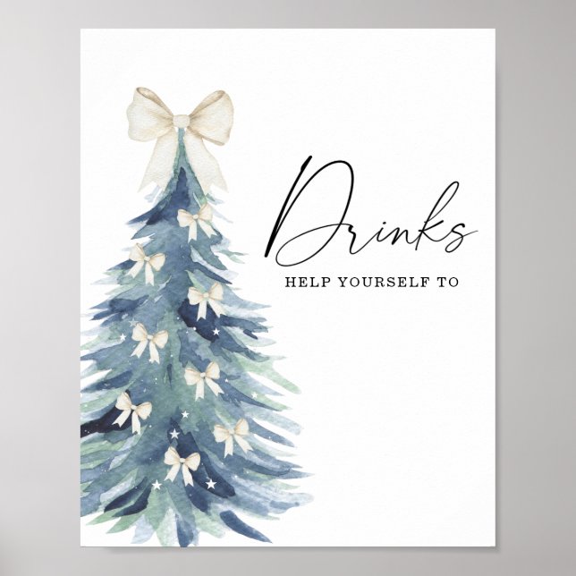 Bebê de árvore de inverno Bebe Poster (Frente)