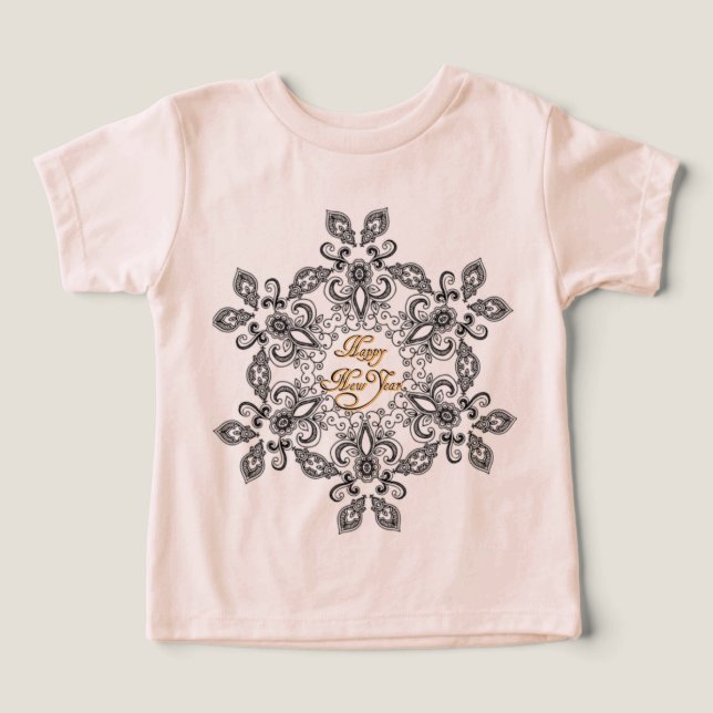 Bebê de camisa para natal (Design frontal)