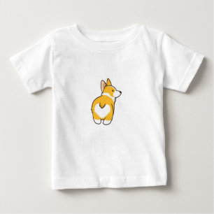 Bebê de camiseta Corgi