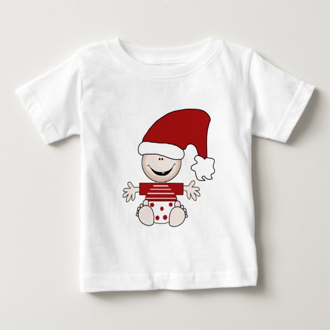 Bebê de Natal em estocar Camisetas e presentes de  (Frente)