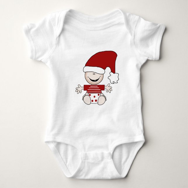 Bebê de Natal em estocar Camisetas e presentes de  (Frente)