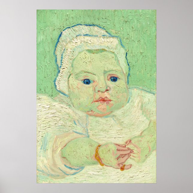 Bebê de Roulin - Vincent van Gogh Fine Art Poster (Frente)