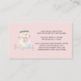 Bebê É Frio Fora do Chá Livros para Cartões Bebês