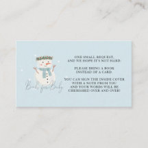 Bebê É Frio Fora do Chá Livros para Cartões Bebês