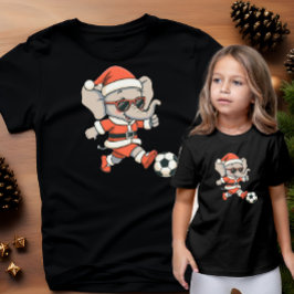 Bebê Elefante Papai Noel Jogador de Futebol Arte V