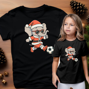 Bebê Elefante Papai Noel Jogador de Futebol Arte V