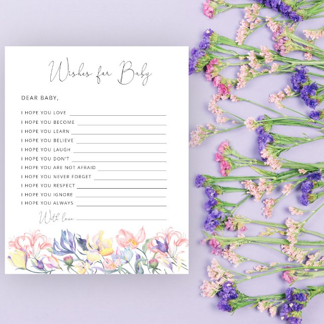 Bebê em chá de fraldas florescente Desejo por bebê (Criador carregado)